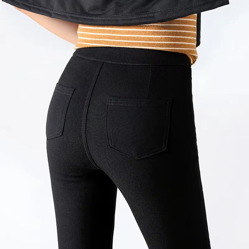 Women Summer Elastic Casual Stretch Skinny Leggings Slim Pencil Pants